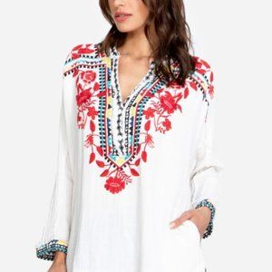 Johnny Was Belvedere Gauze Blouse